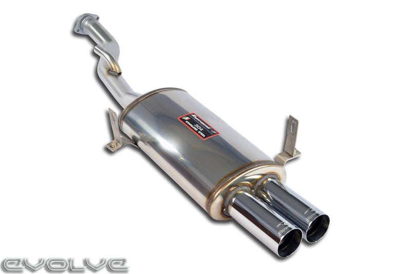 Supersprint Rear Exhaust Left Racing 70MM Tailpipes - BMW Z3M Roadster | Coupe ('97 - '02) - Evolve Automotive